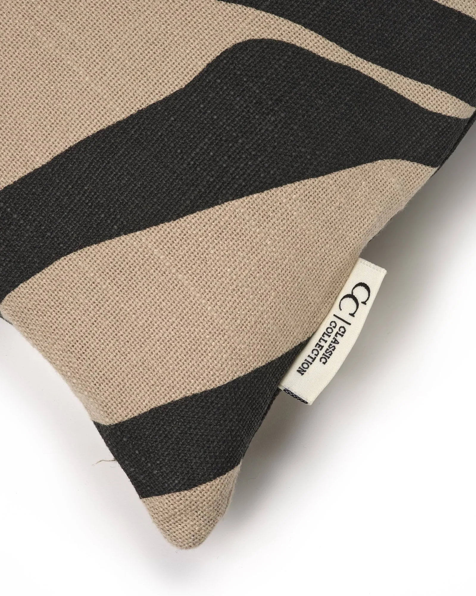 Savannah Kissenbezug, Beige-black, 50x50 cm Classic Collection