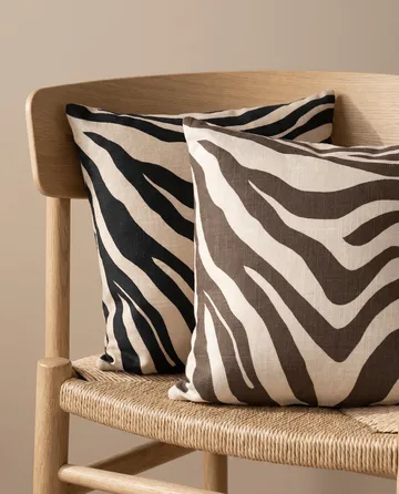 Savannah Kissenbezug - Beige-black, 50x50 cm - Classic Collection