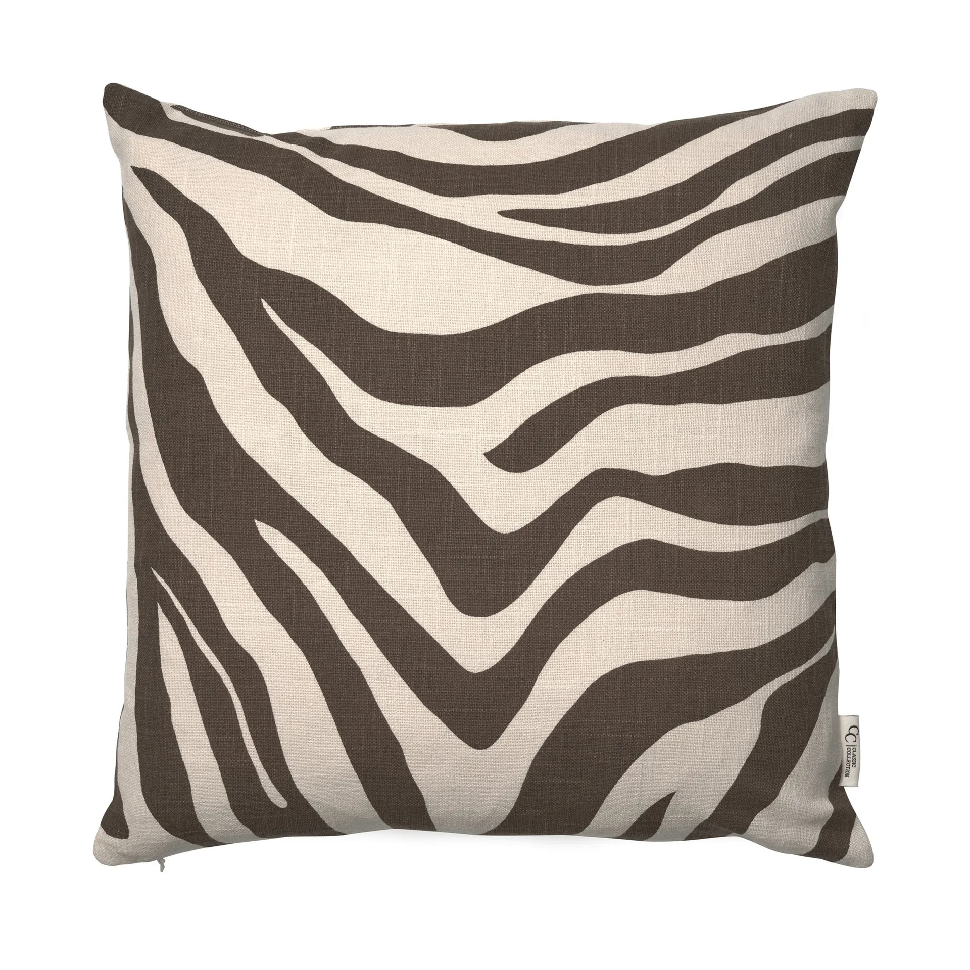 Savannah Kissenbezug, Brown-off white, 50x50 cm Classic Collection