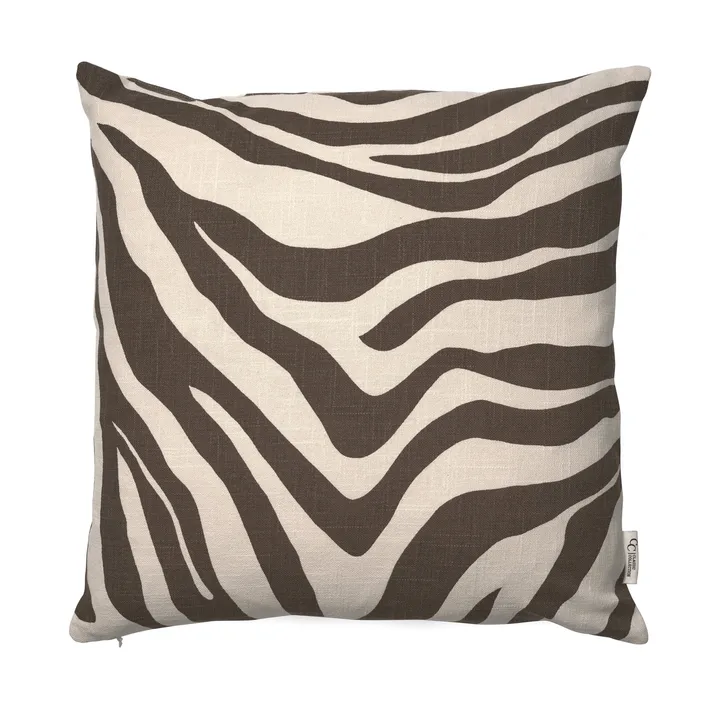 Savannah Kissenbezug - Brown-off white, 50x50 cm - Classic Collection