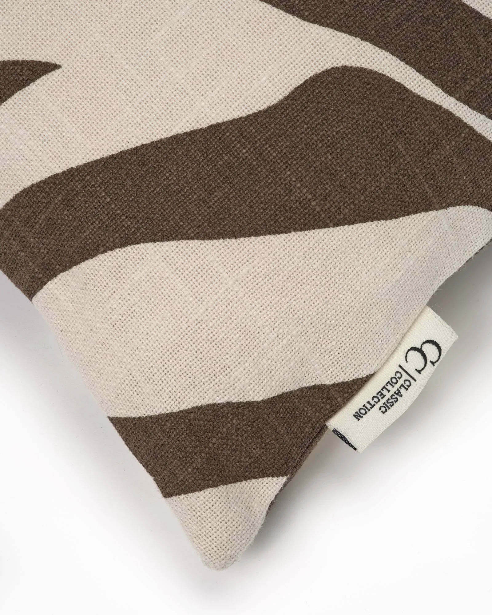 Savannah Kissenbezug, Brown-off white, 50x50 cm Classic Collection