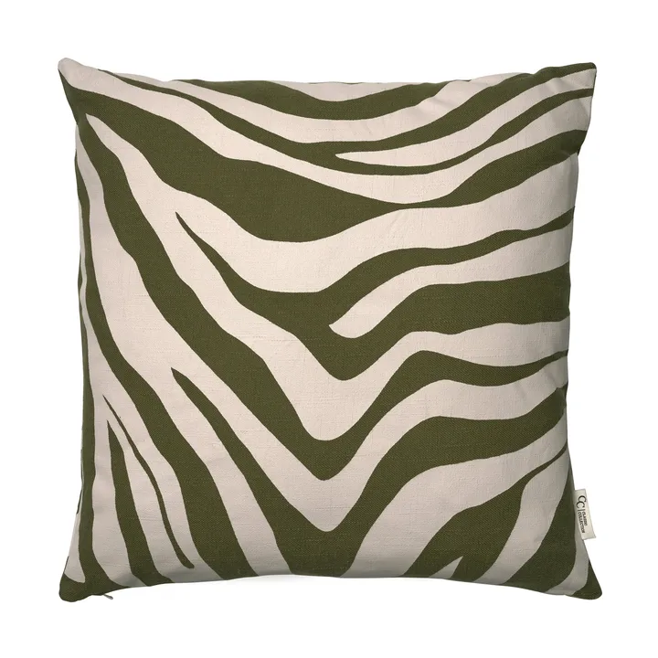 Savannah Kissenbezug - Green-off white, 50x50 cm - Classic Collection