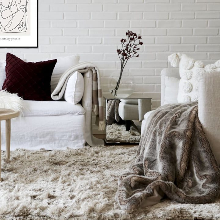 Shaggy Teppich 200 x 300cm - Champagne - Classic Collection