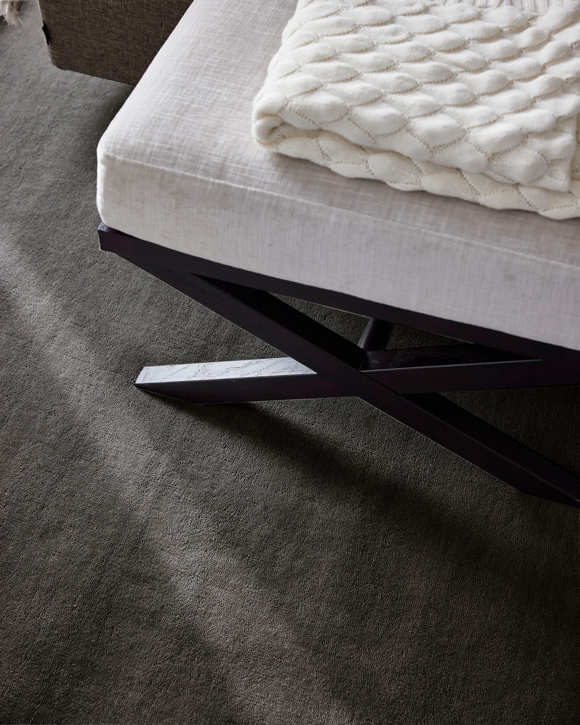 Solid Teppich, Charcoal, 250x350 cm Classic Collection