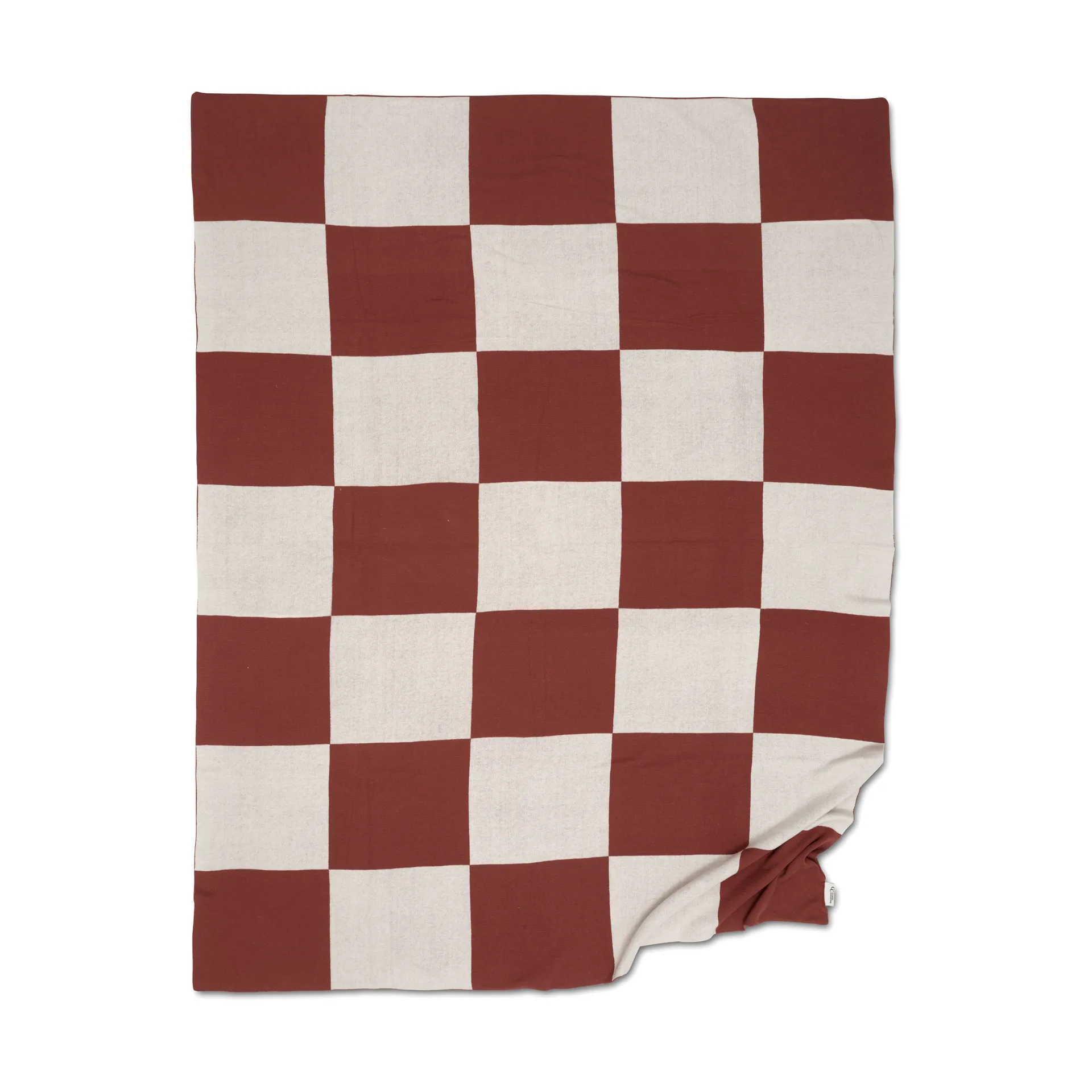 Square Decke 130x170 cm, Dark Brown Classic Collection