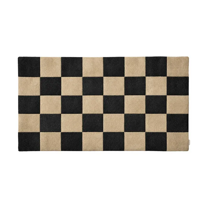 Square Fußmatte - Black-natur, 85x130 cm - Classic Collection