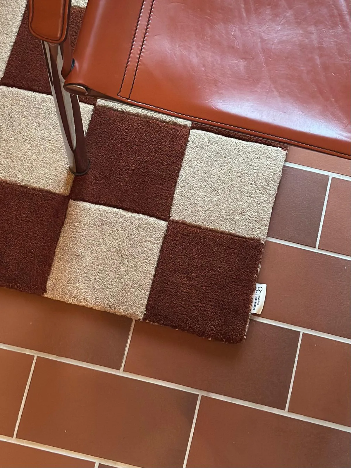 Square Fußmatte, Brown-natur, 60x90 cm Classic Collection