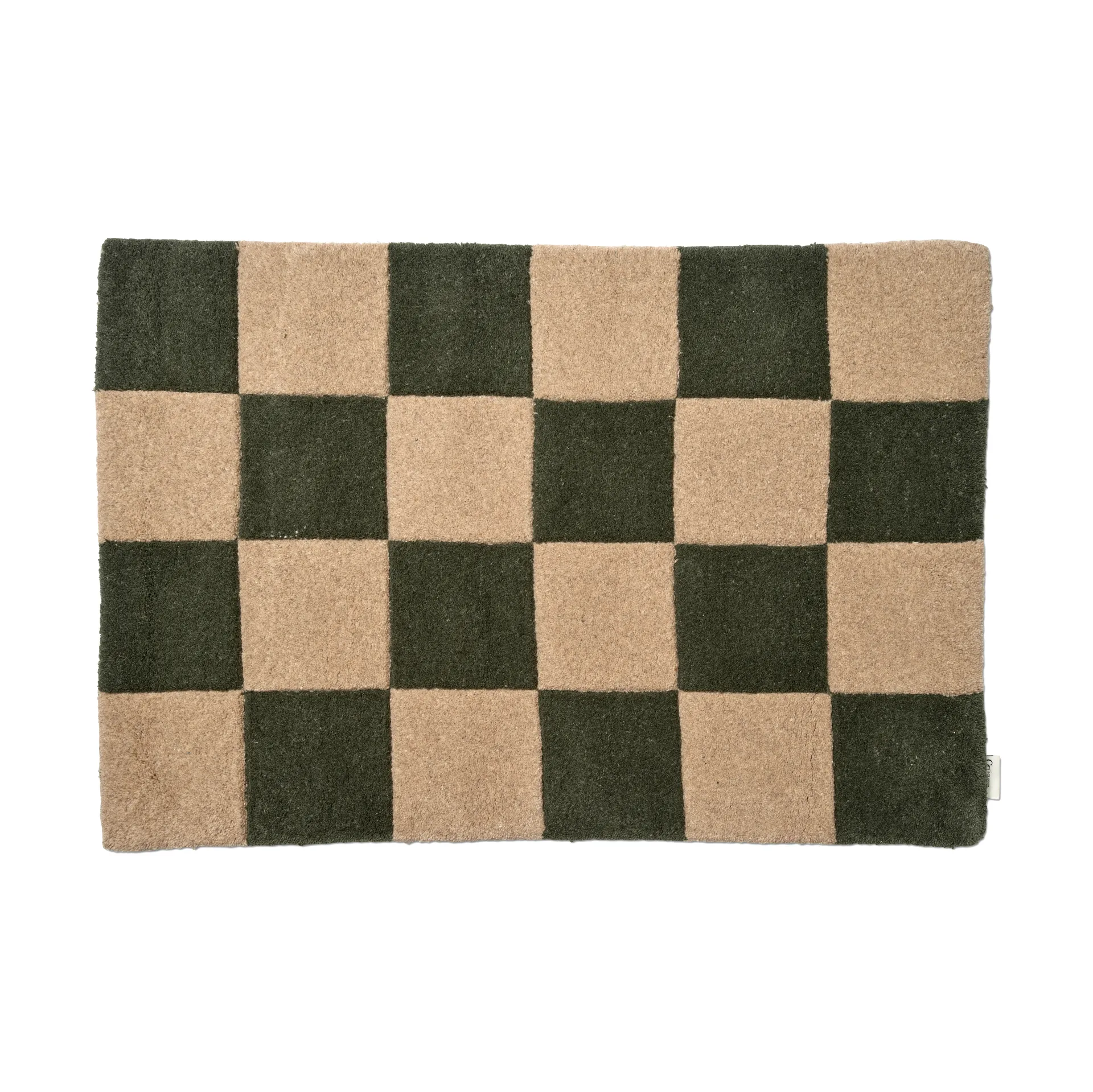 Square Fußmatte, Green-natur, 60x90 cm Classic Collection
