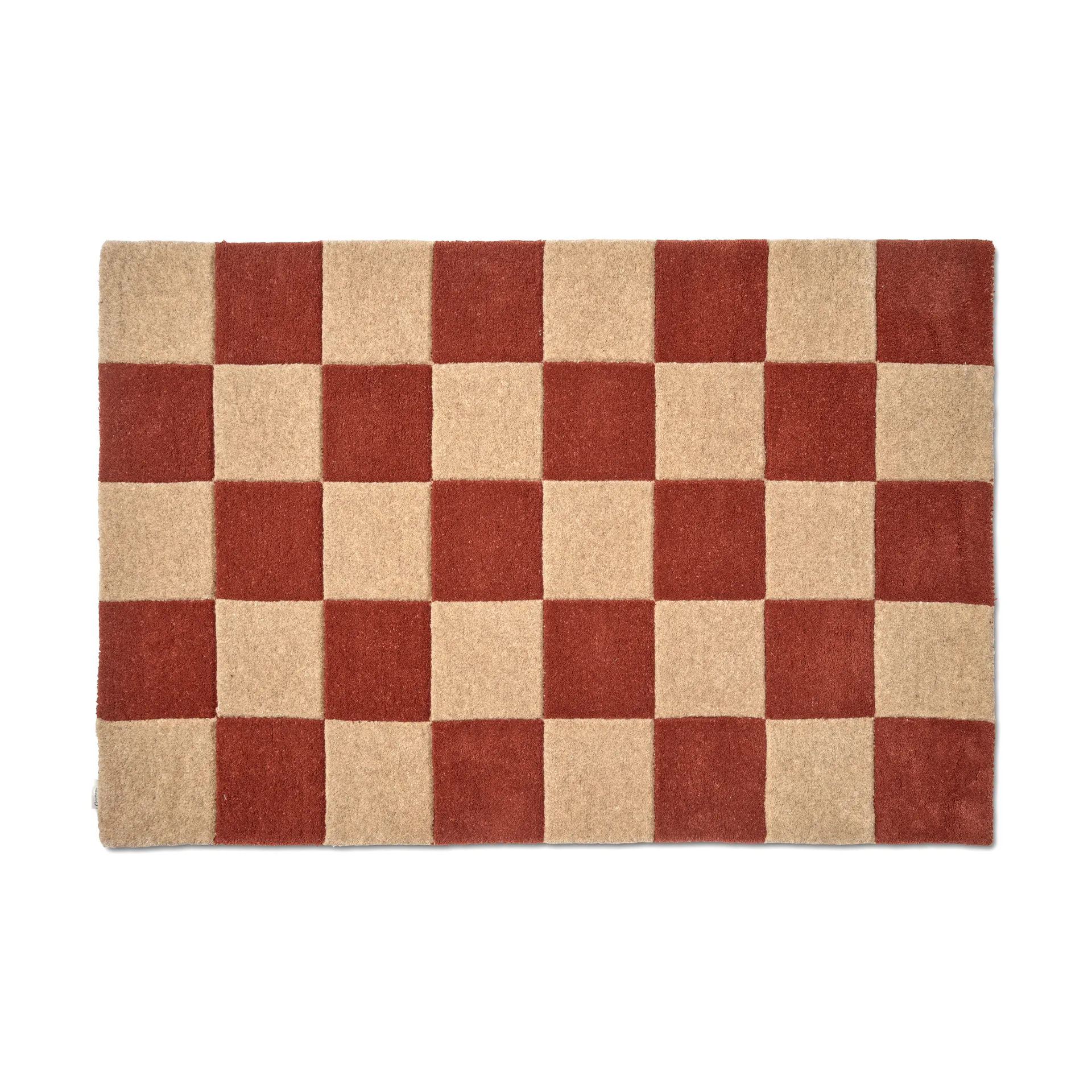 Square Fußmatte, Terracotta-Natur, 85x130 cm Classic Collection