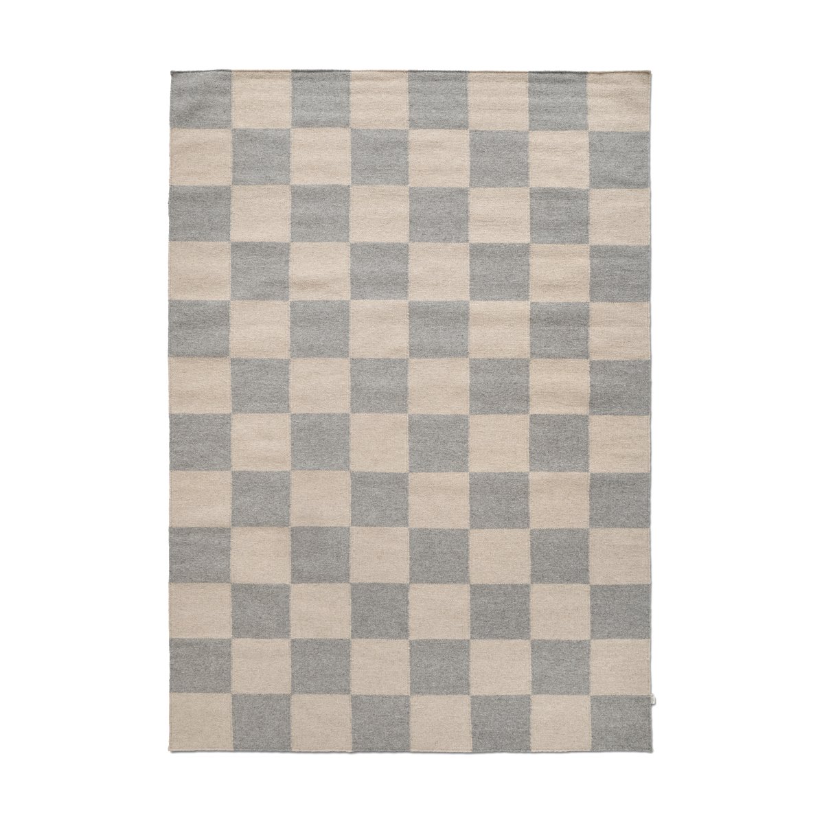 Classic Collection Squares Teppich Grau-beige, 200x300 cm