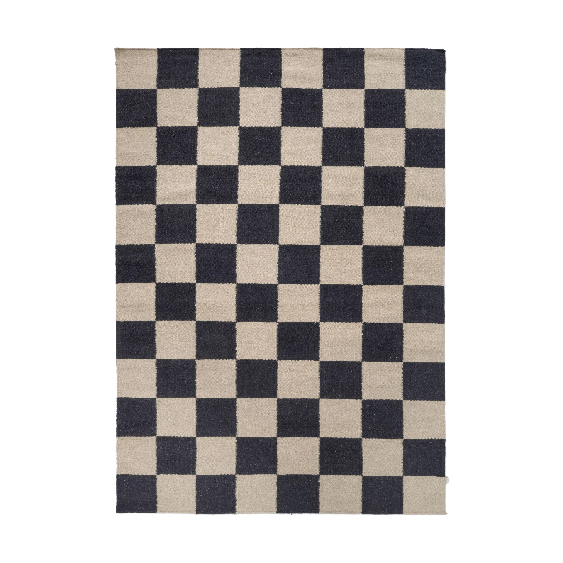 Squares Teppich, Schwarz-beige, 200x300 cm Classic Collection