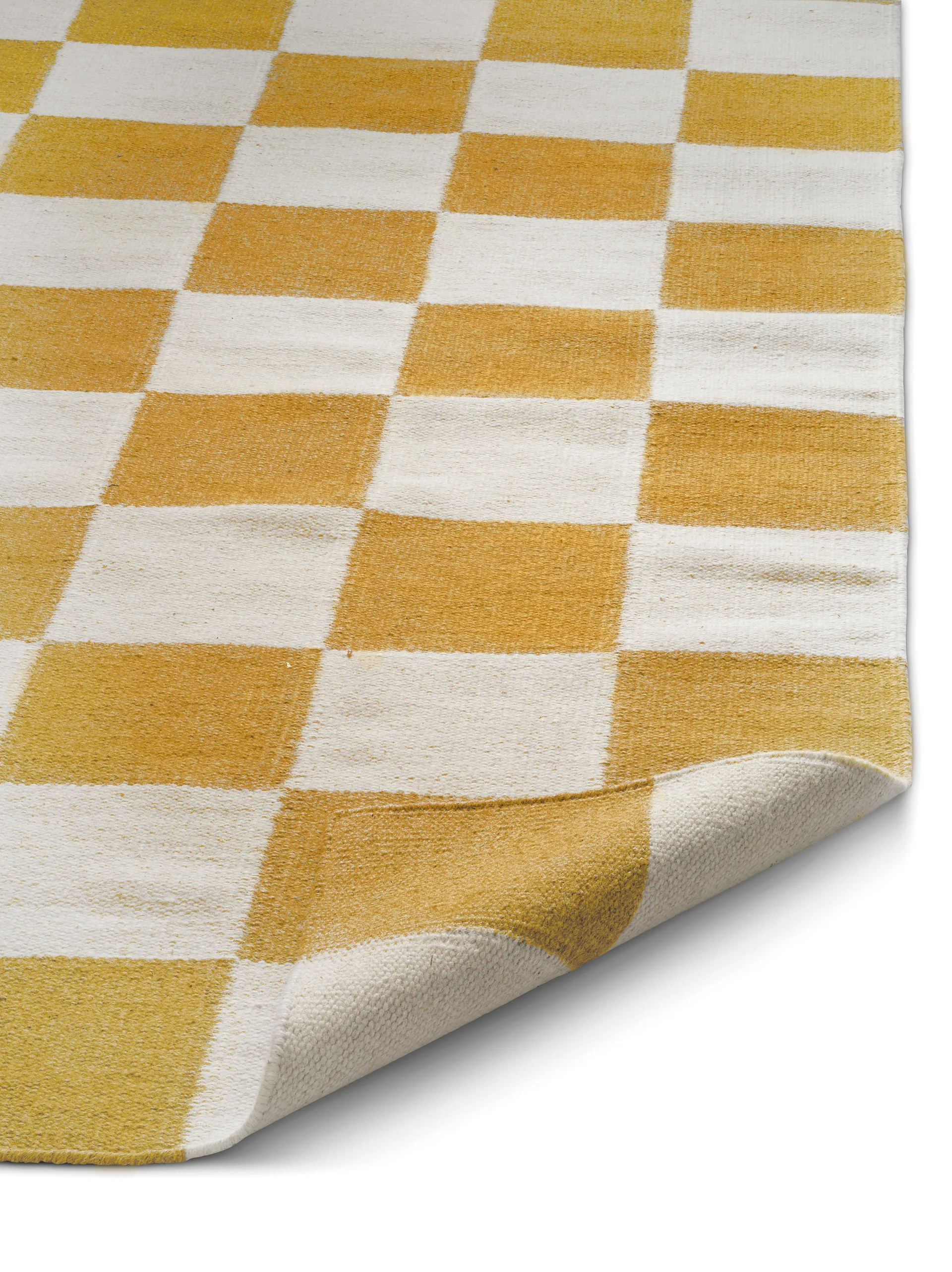 Squares Teppich, White-yellow, 200x300 cm Classic Collection