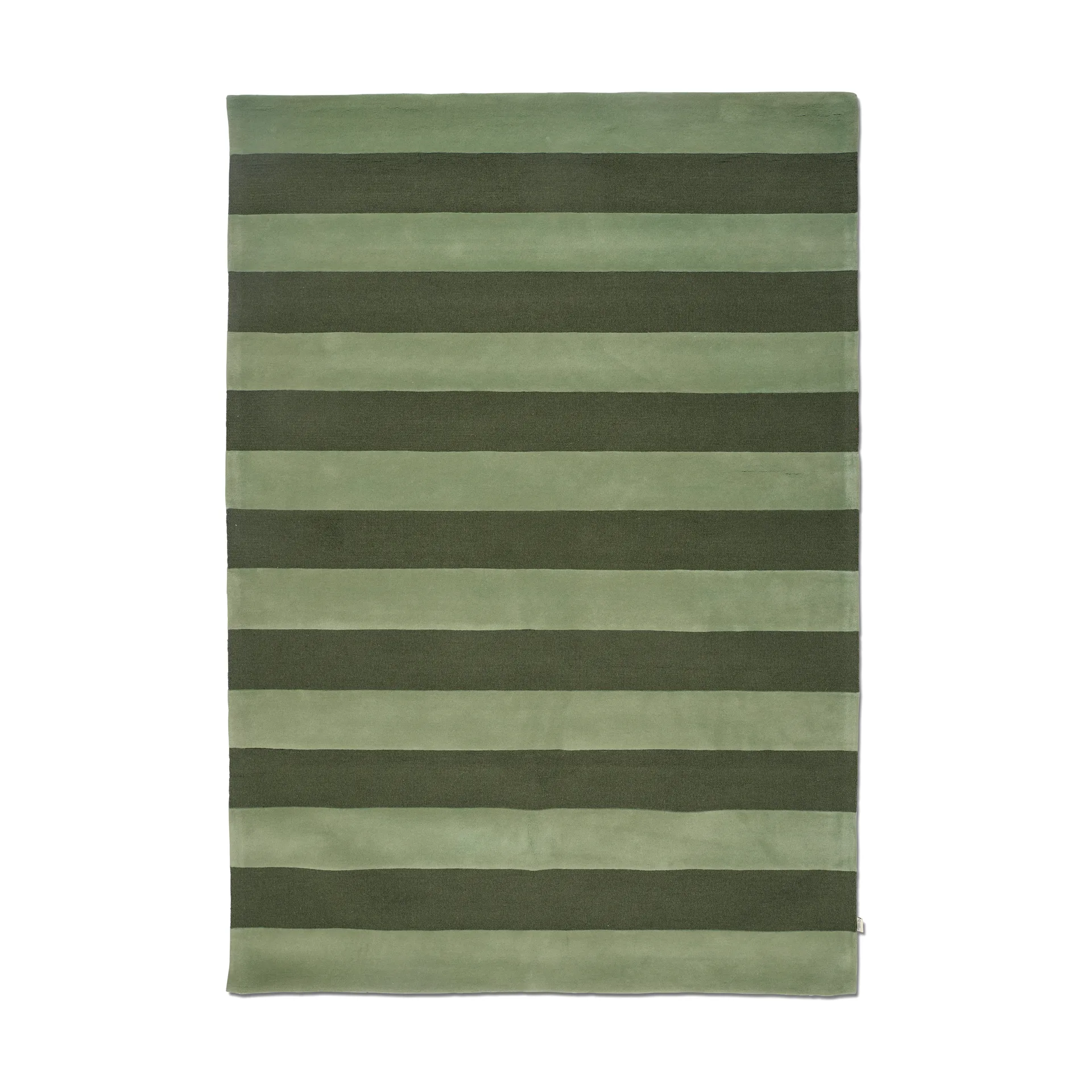 Stripe Boucle Teppich, Green, 170x230 cm Classic Collection