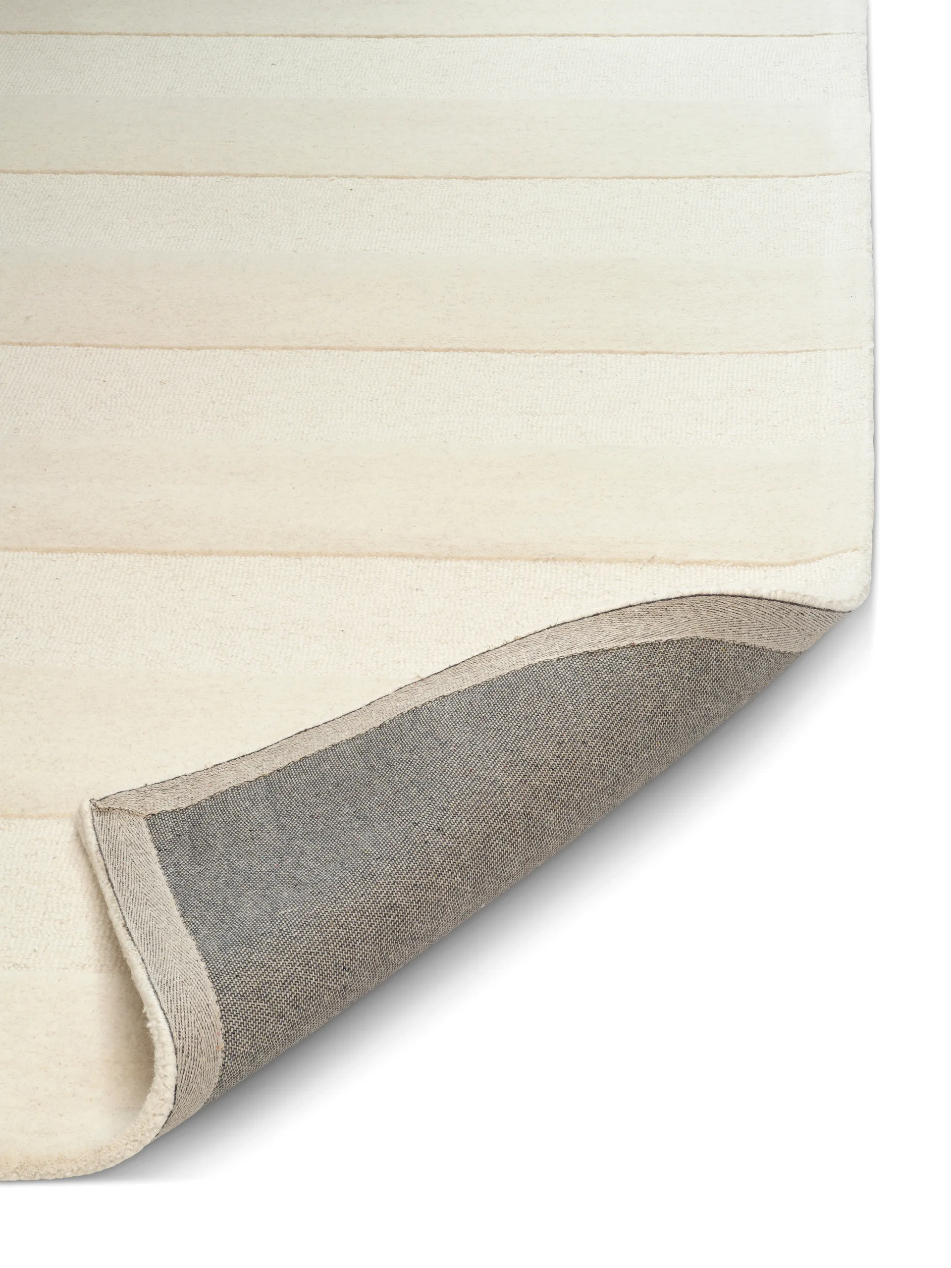 Stripe Boucle Teppich, Ivory, 170x230 cm Classic Collection