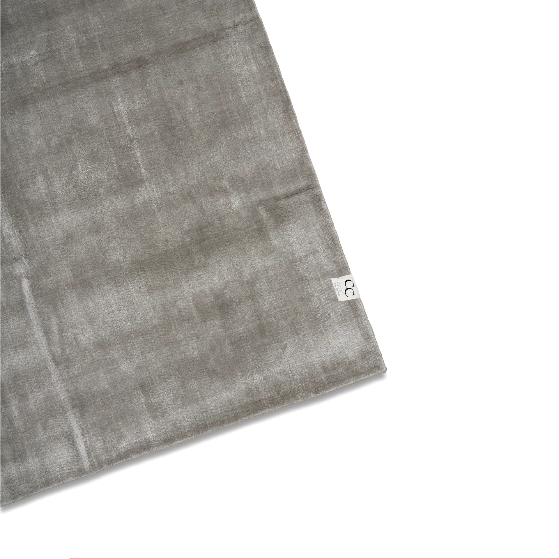 Velvet Tencel Teppich 170 x 230cm, Silver Classic Collection