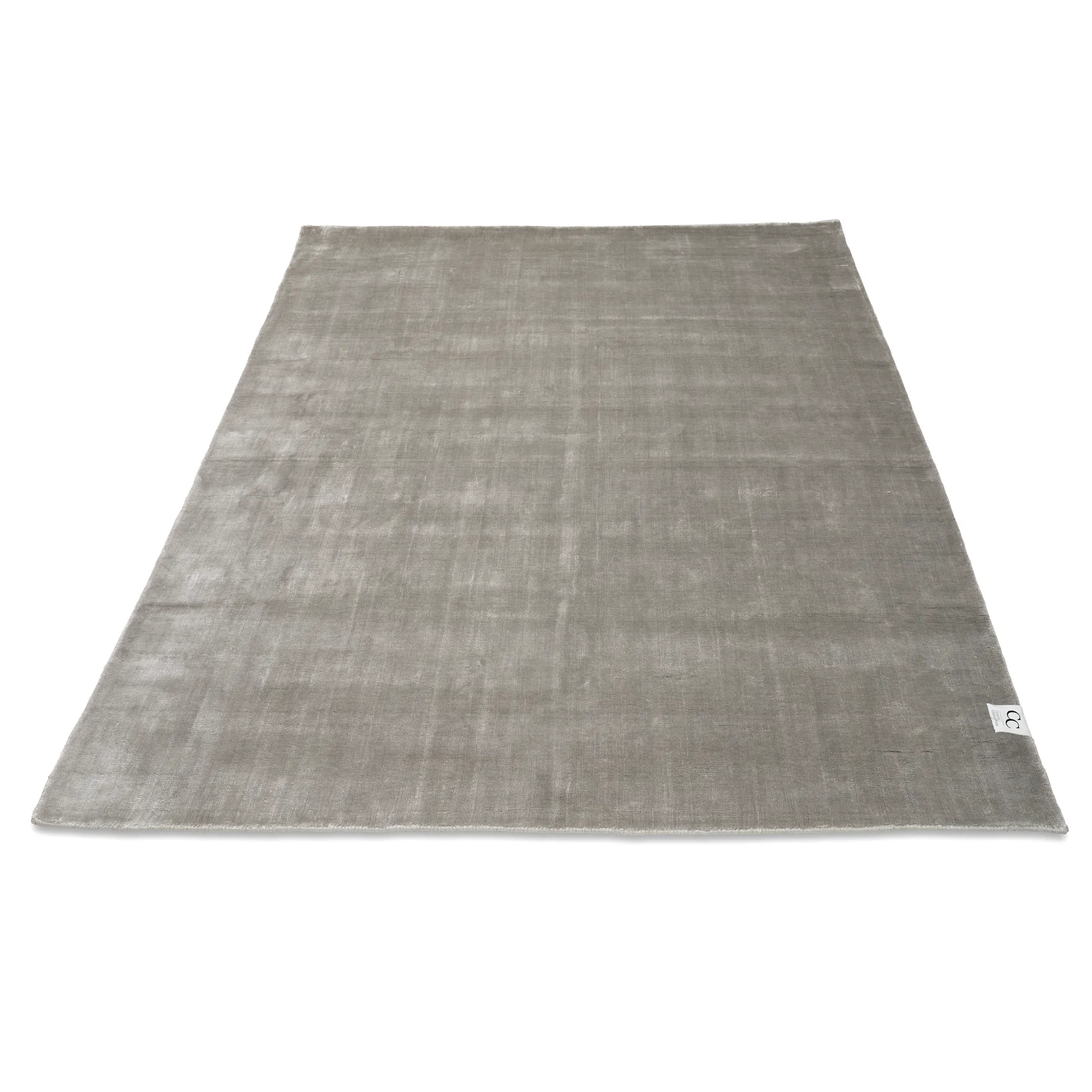 Velvet Tencel Teppich 250 x 350cm, Silver Classic Collection