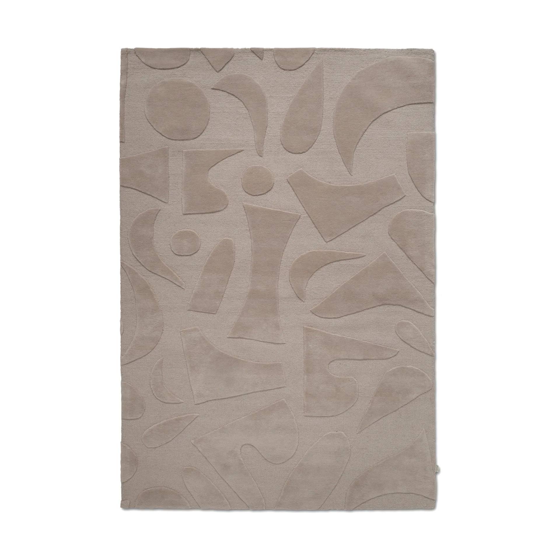 Vivid Wollteppich 200x300 cm, Beige Classic Collection