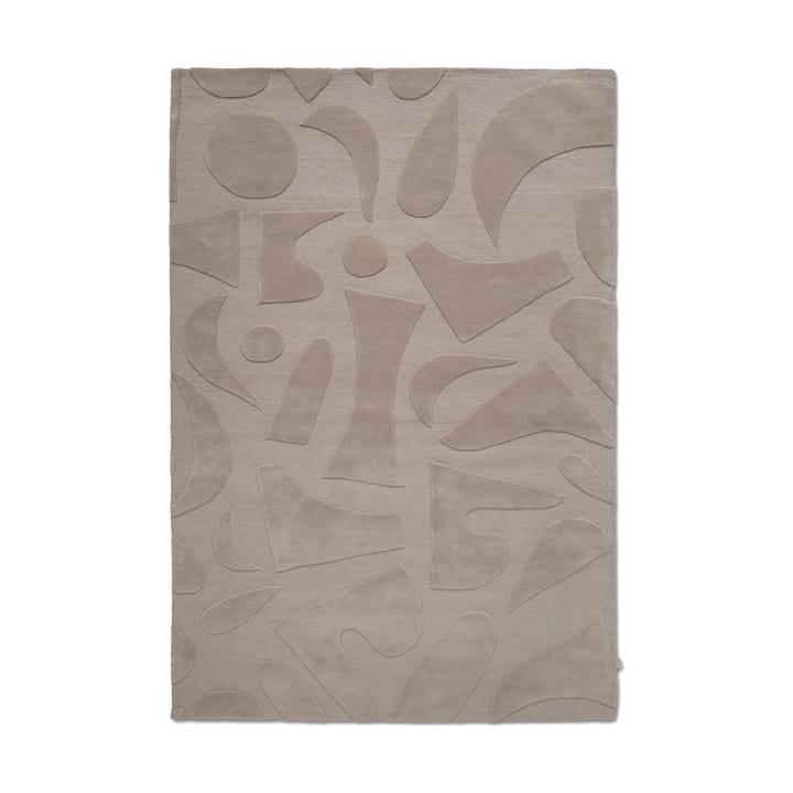 Vivid Wollteppich 250x350 cm - Beige - Classic Collection