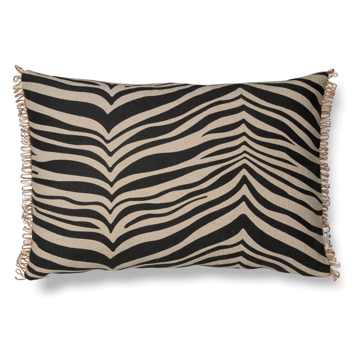 Zebra Kissen 40x60cm - Schwarz - Classic Collection