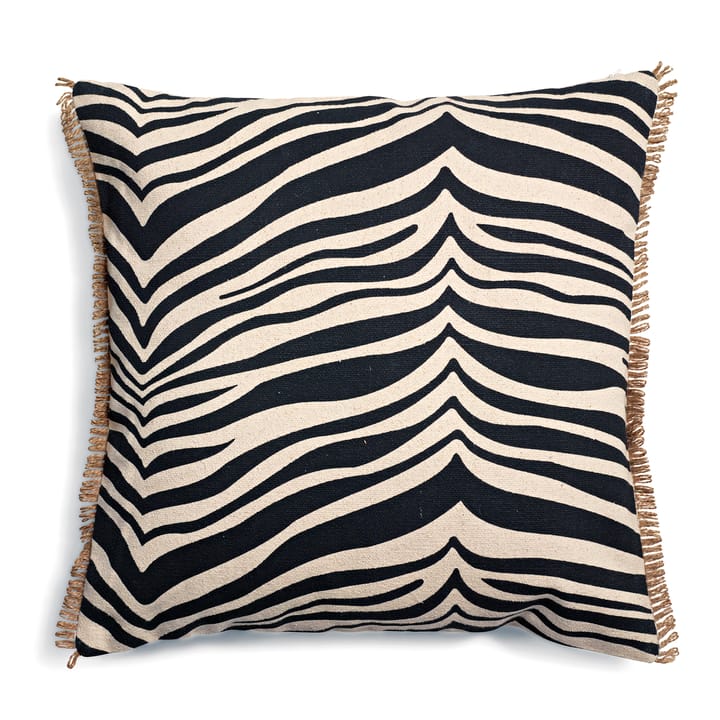 Zebra Kissen 50 x 50cm - Schwarz - Classic Collection