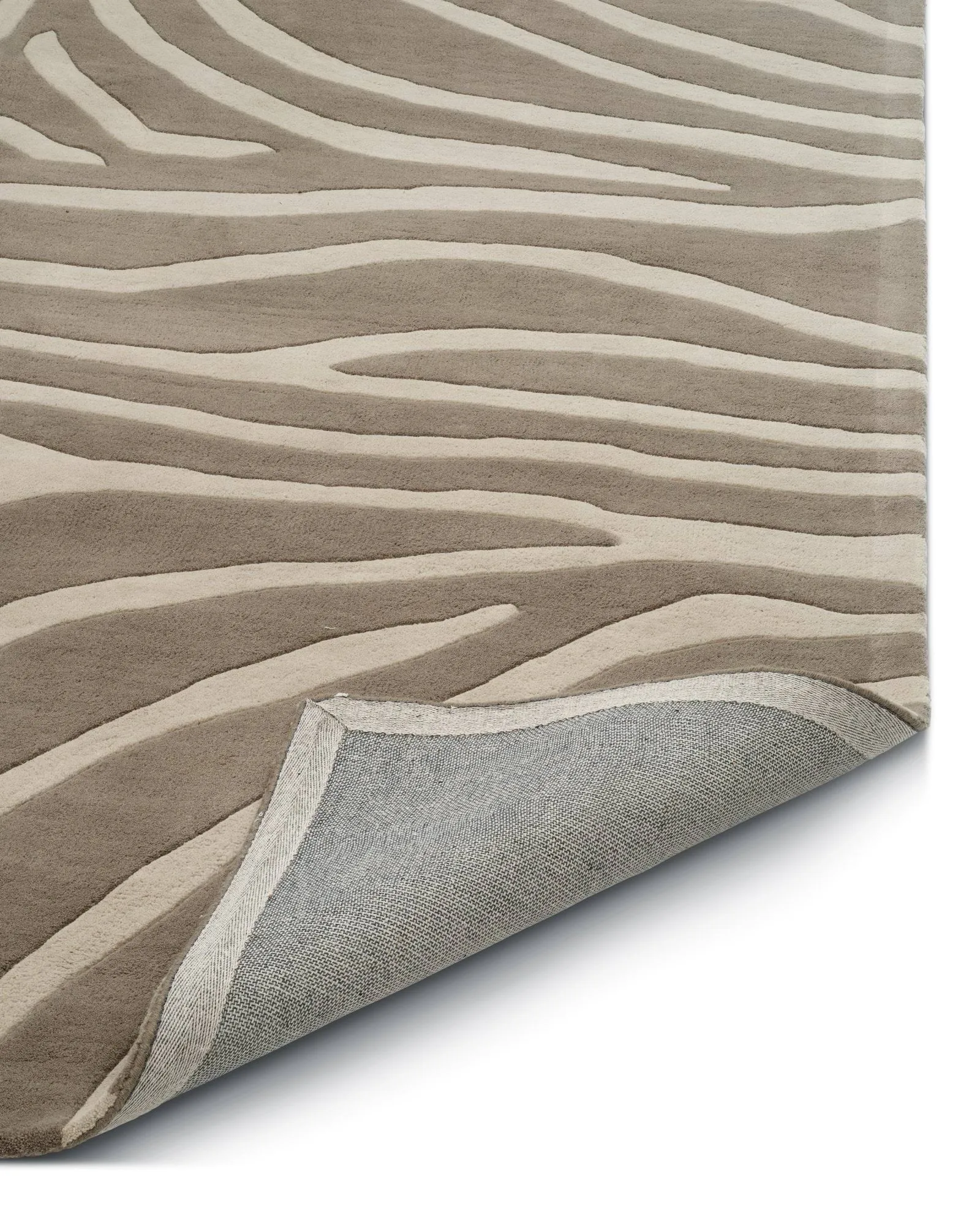Zebra Teppich 250 x 350cm, Beige, 200x300 cm Classic Collection