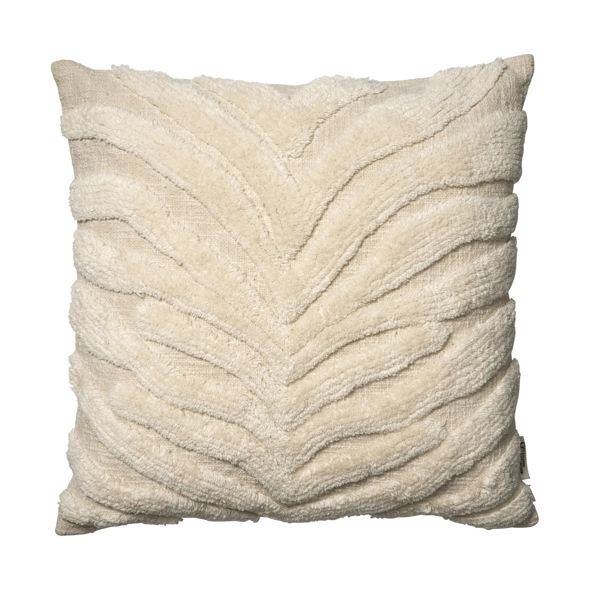 Zebra Tuft Kissenbezug, Off white, 50x50 cm Classic Collection