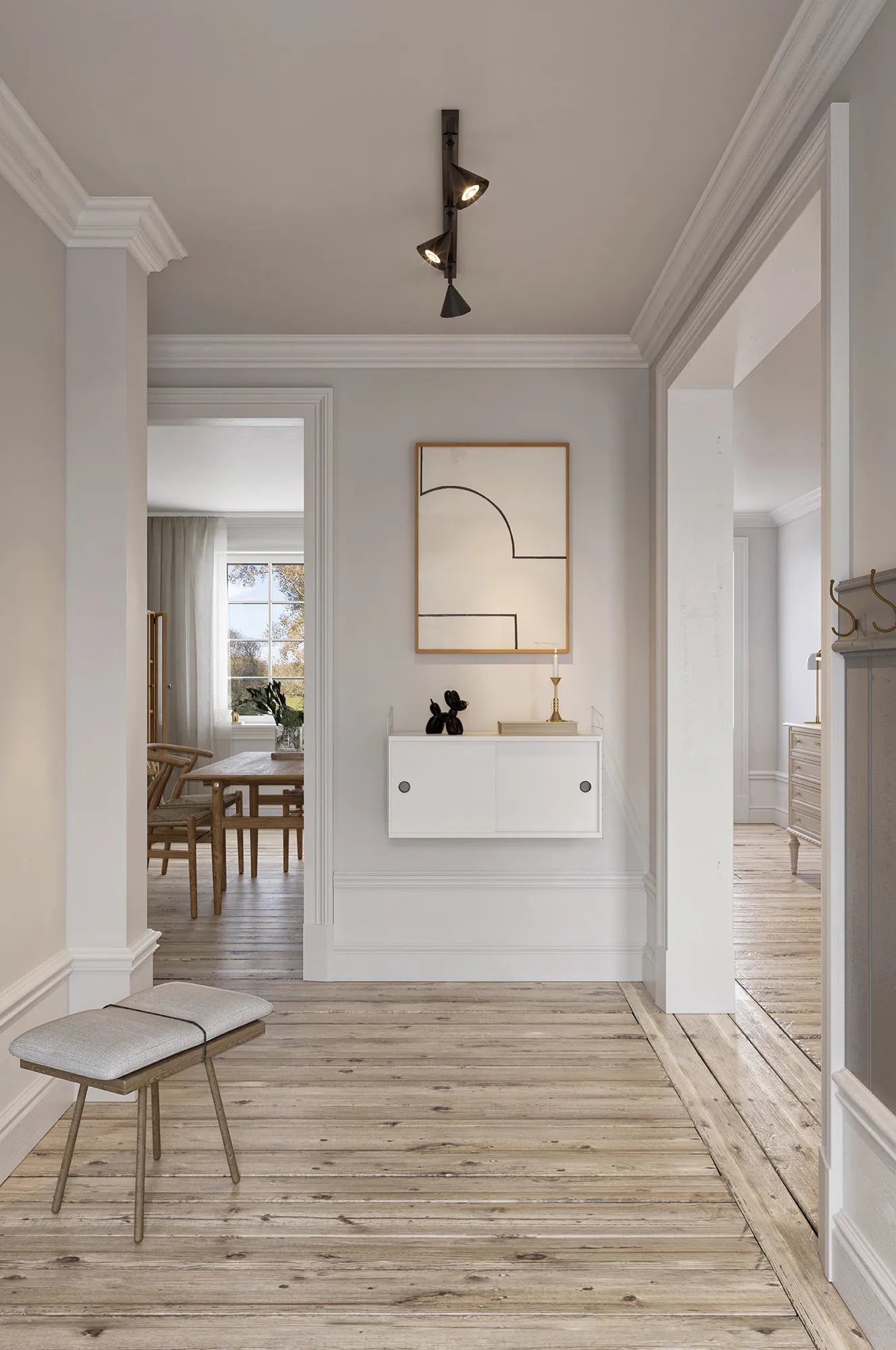 Rain 10 Deckenstrahler, Schwarz CO Bankeryd