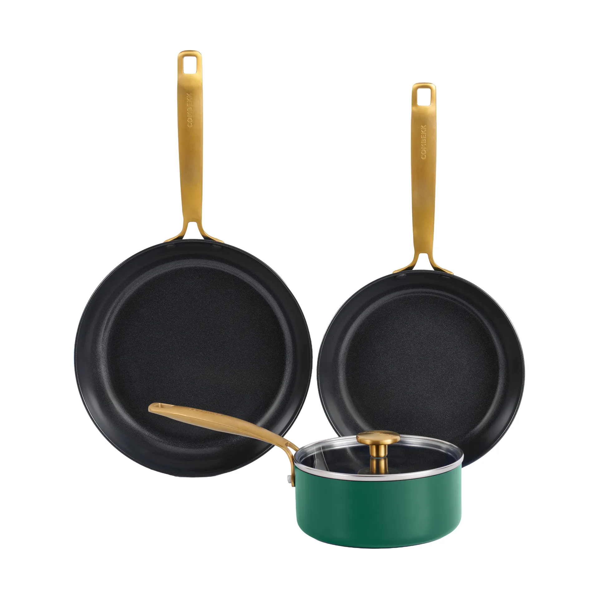 Combekk Element Topf- und Pfannenset 4-teilig, Holly Green Combekk