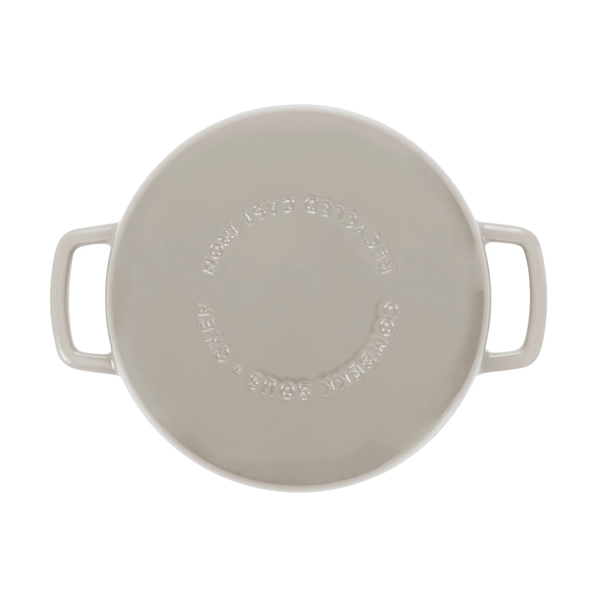 Combekk Enameled Bratpfanne Gusseisen Ø24 cm, Sand Combekk