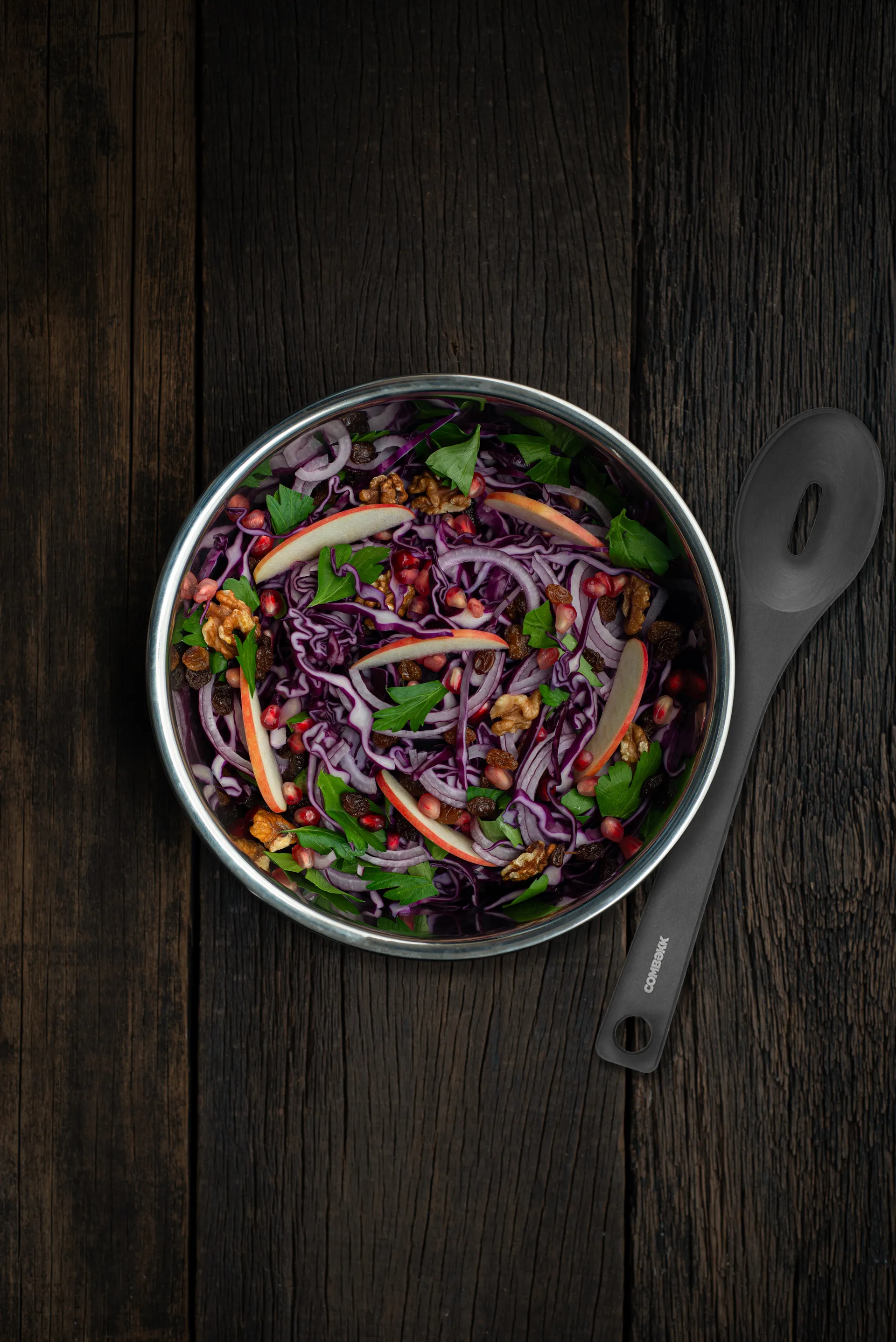 Combekk Schaumlöffel Holzfaser, Black Combekk