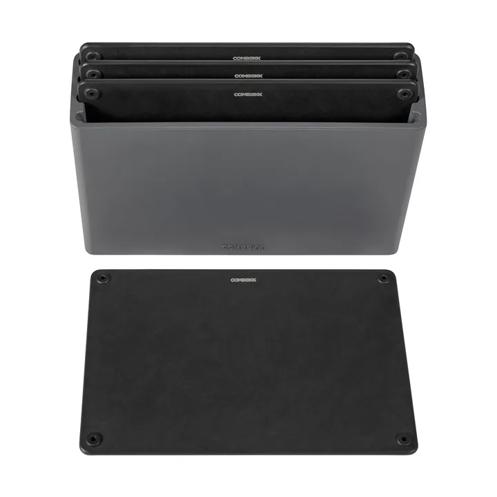 Combekk Schneidebrett 4er-Pack - Black-black - Combekk