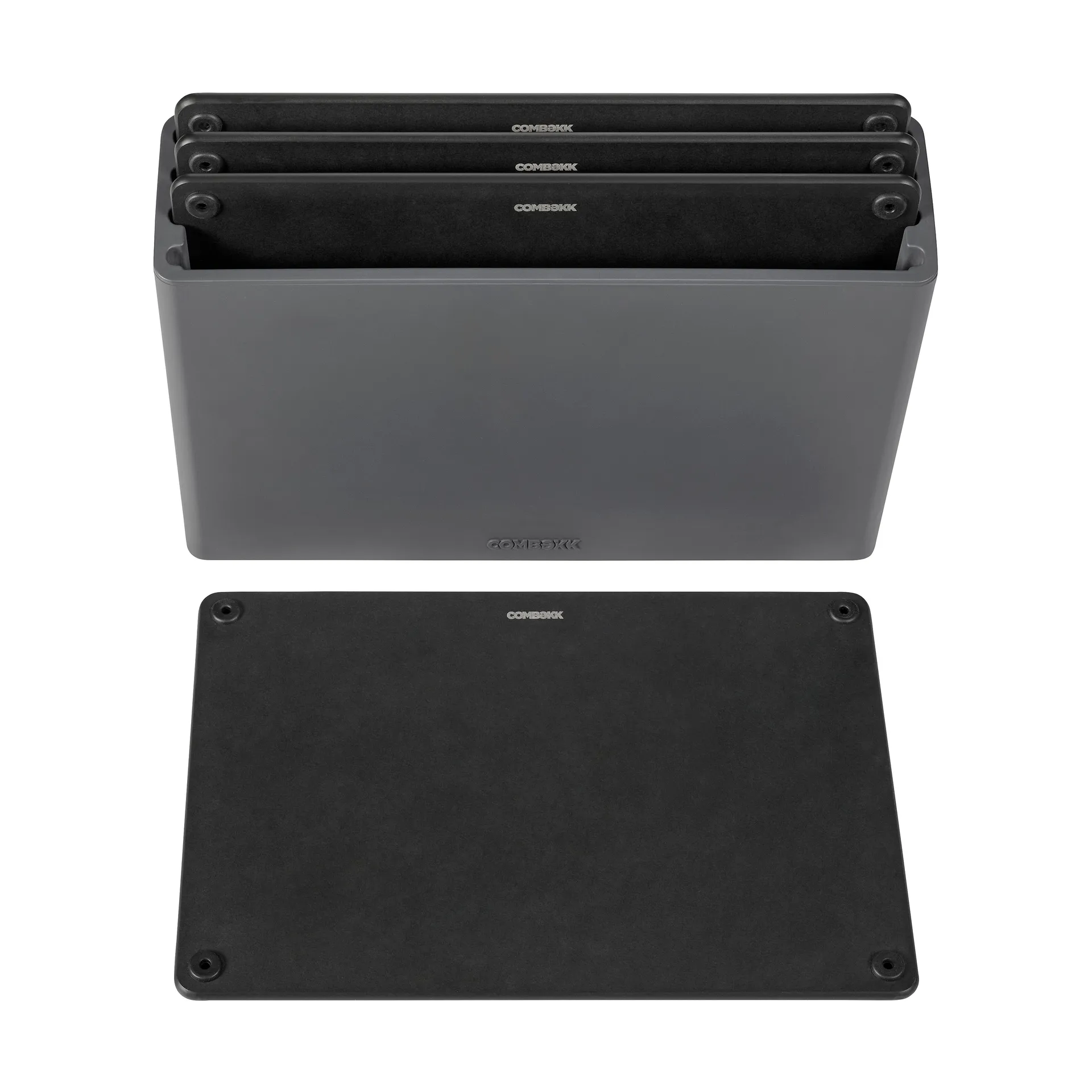 Combekk Schneidebrett 5-teilig, Black-black Combekk