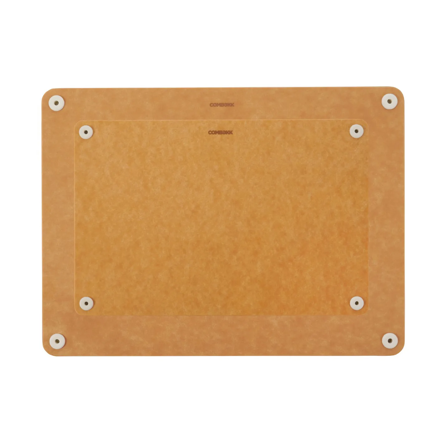 Combekk Schneidebrett Holz 2-teilig, Natural Combekk