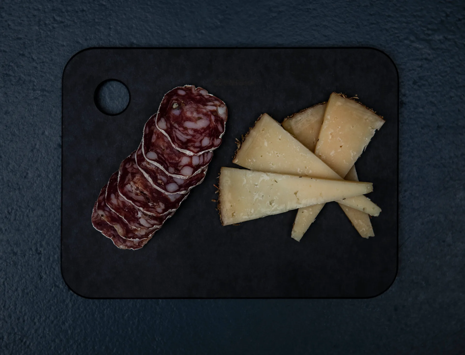 Combekk Schneidebrett Holz 3-teilig, Black Combekk