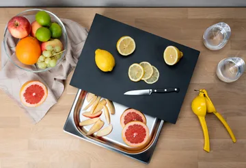 Duracore Schneidbrett mit Schublade - 39×27 - Continenta