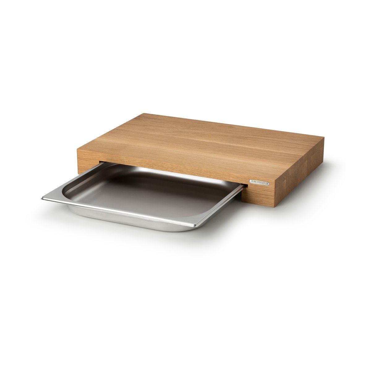 Continenta Schneidebrett Eiche mit 1 Blech 27 x 39cm