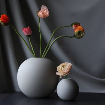 Ball Vase grey - 20cm - Cooee