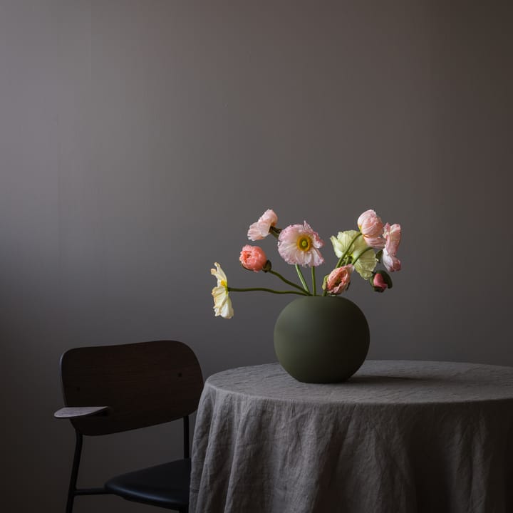 Ball Vase olive - 20cm - Cooee