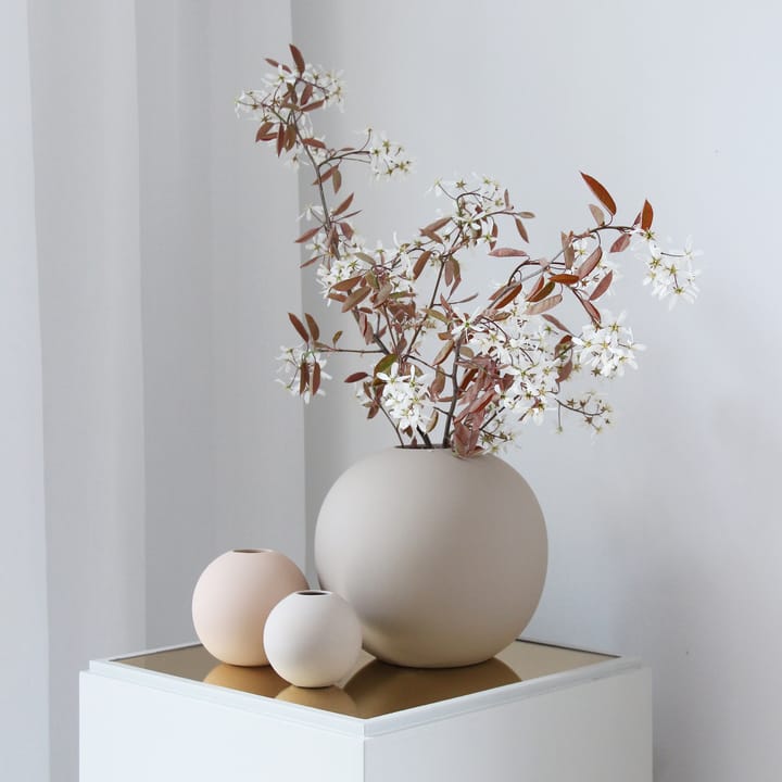 Ball Vase sand - 20cm - Cooee