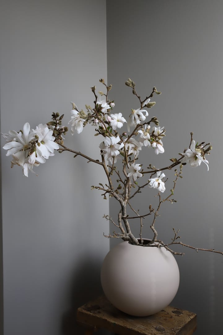 Ball Vase sand - 30cm - Cooee