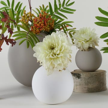 Ball Vase white - 10cm - Cooee