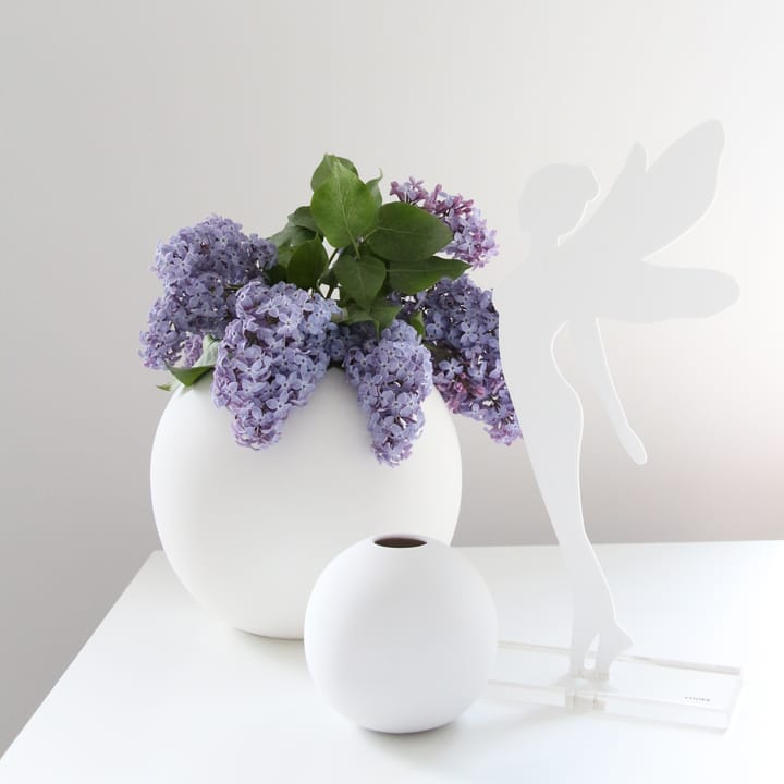 Ball Vase white - 10cm - Cooee