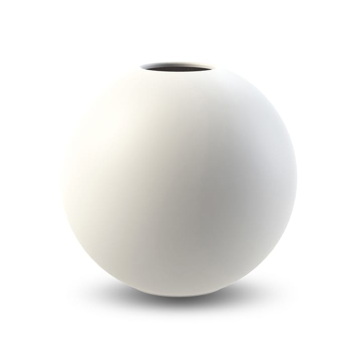 Ball Vase white - 20cm - Cooee