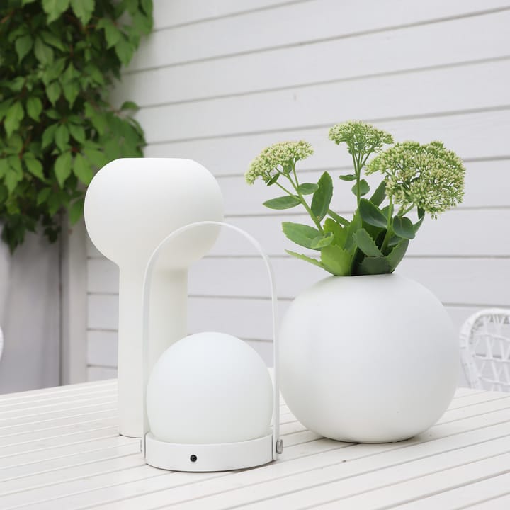 Ball Vase white - 20cm - Cooee