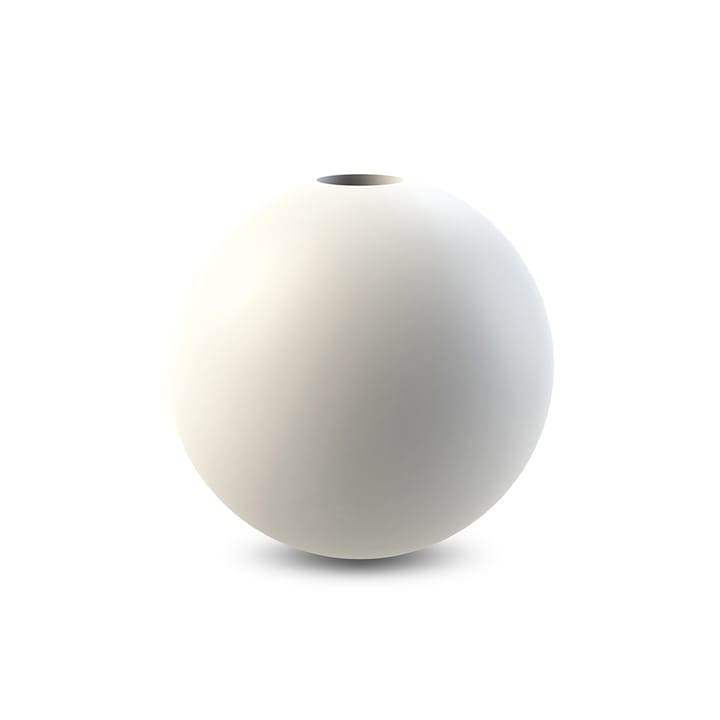 Ball Kerzenhalter 10cm - White - Cooee Design