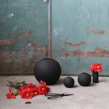 Ball Vase black - 8cm - Cooee Design