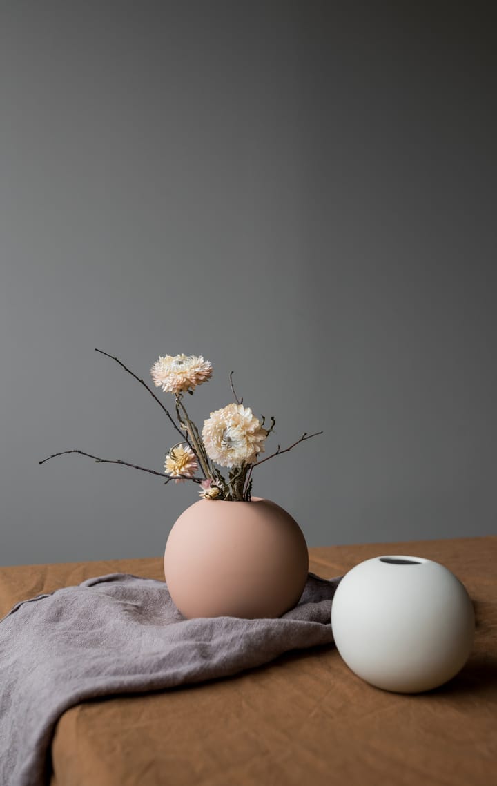 Ball Vase cafe au Lait, 8cm Cooee Design
