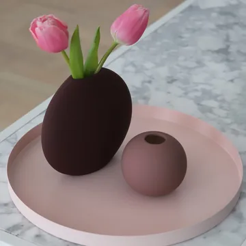 Ball Vase cinder rosa - 8cm - Cooee Design