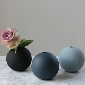 Ball Vase midnight blue - 8cm - Cooee Design