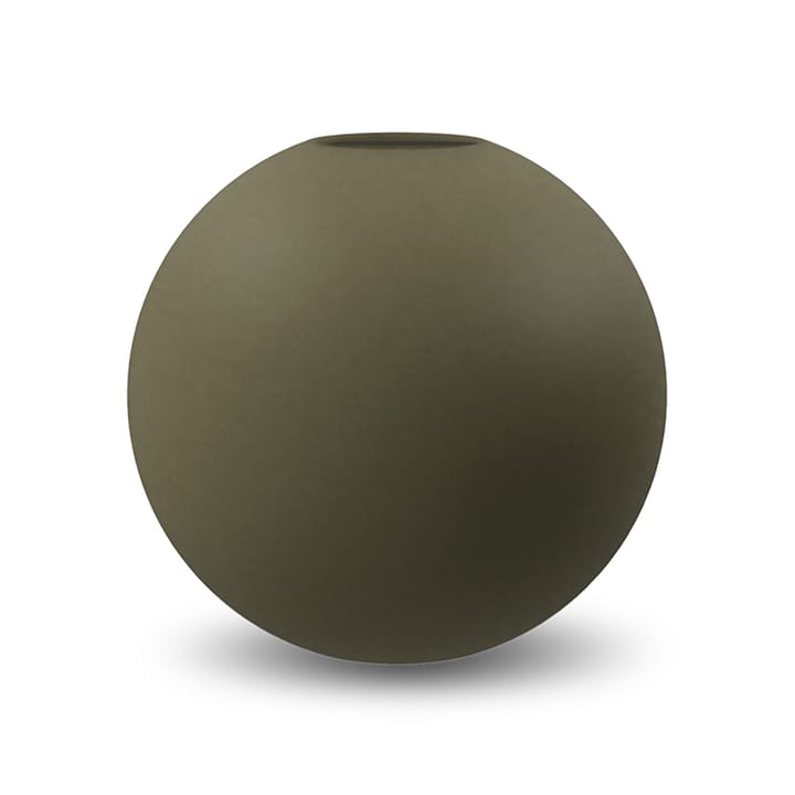 Ball Vase olive - 20cm - Cooee Design